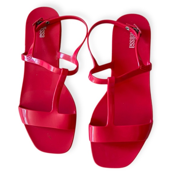 Melissa Essential New Femme Pink Minimalist Sandals Women’s size 6 - Picture 4 of 9